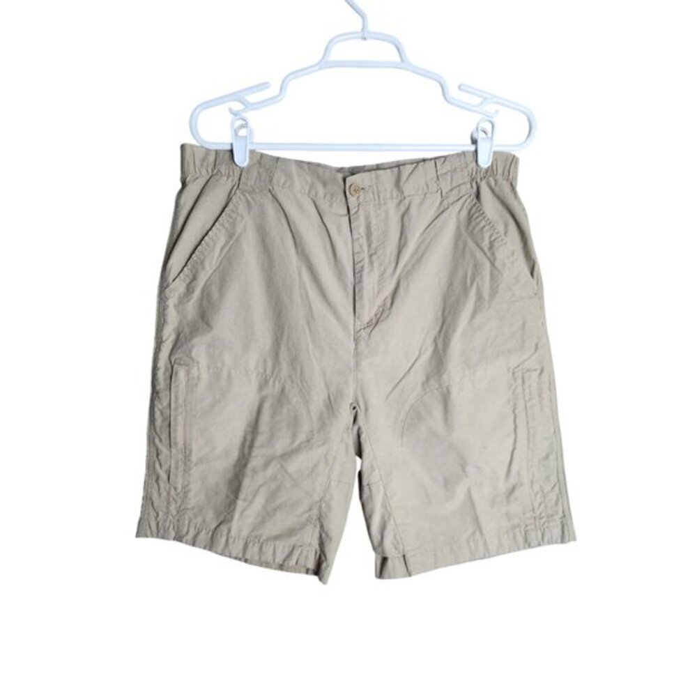 Woolrich Men Cargo Shorts Size 32 W 10 I 20 LKhaki Durable Casual Outdoor Hiking